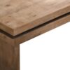 New Natural Wood Coffee Table for Living Room Rectangle Cocktail Rustic Table